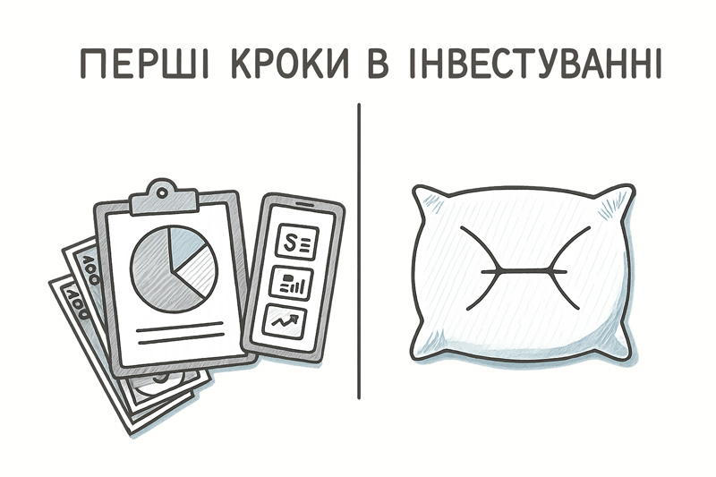 Початок інвестування – особистий бюджет, подушка безпеки