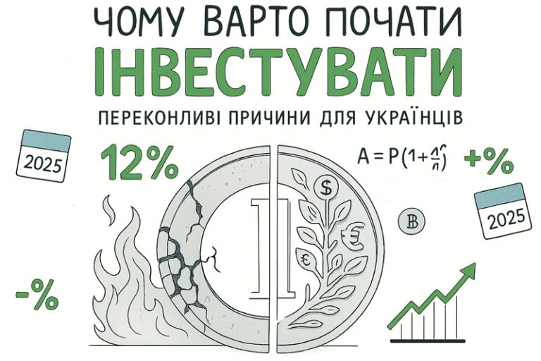 Чому вам варто почати інвестувати: переконливі причини у 2025 році
