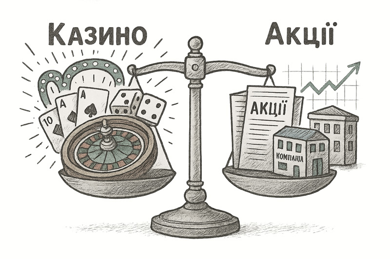 Інвестування в акції – це казино?